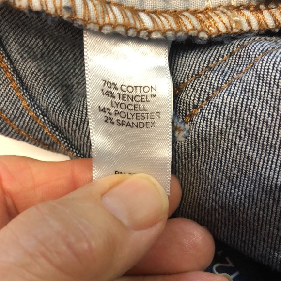 J.Jill Tall Boyfriend Straight Leg Ankle Jeans Dark Wash - Picture 8 of 10